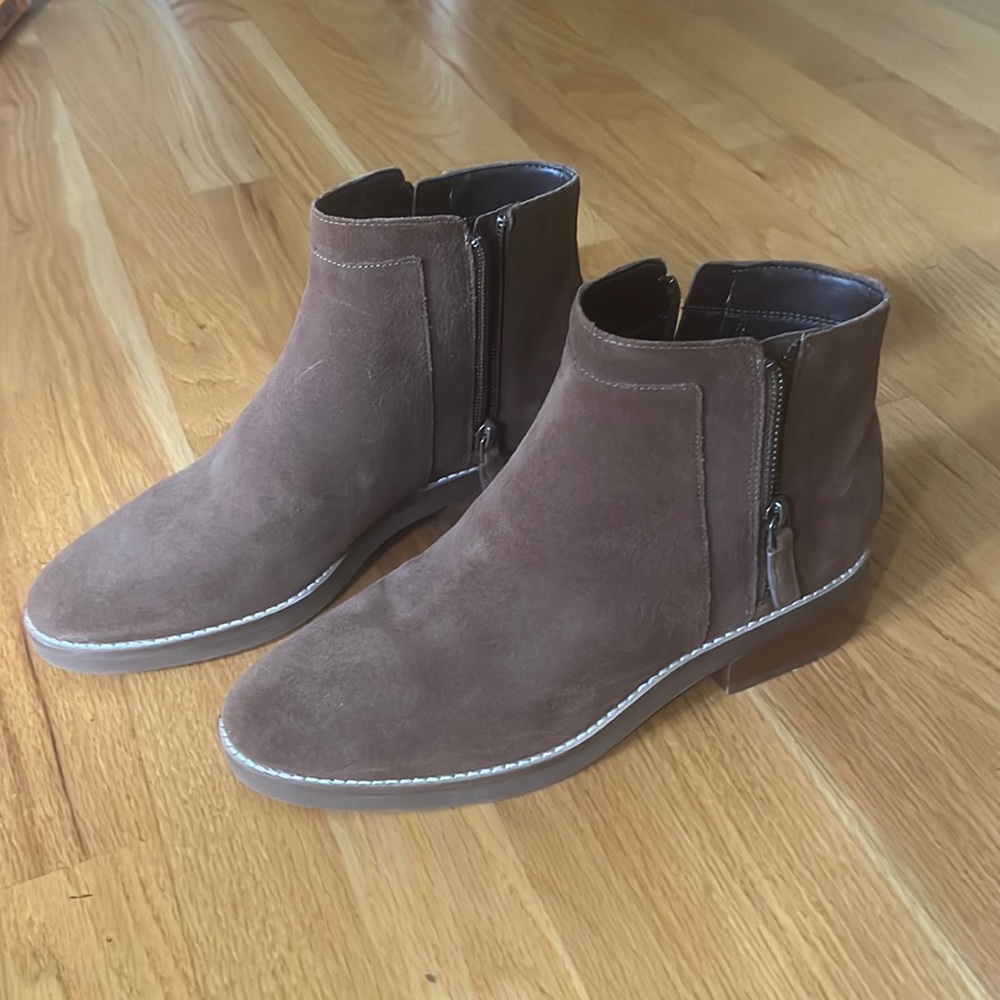 Cole Haan suede booties